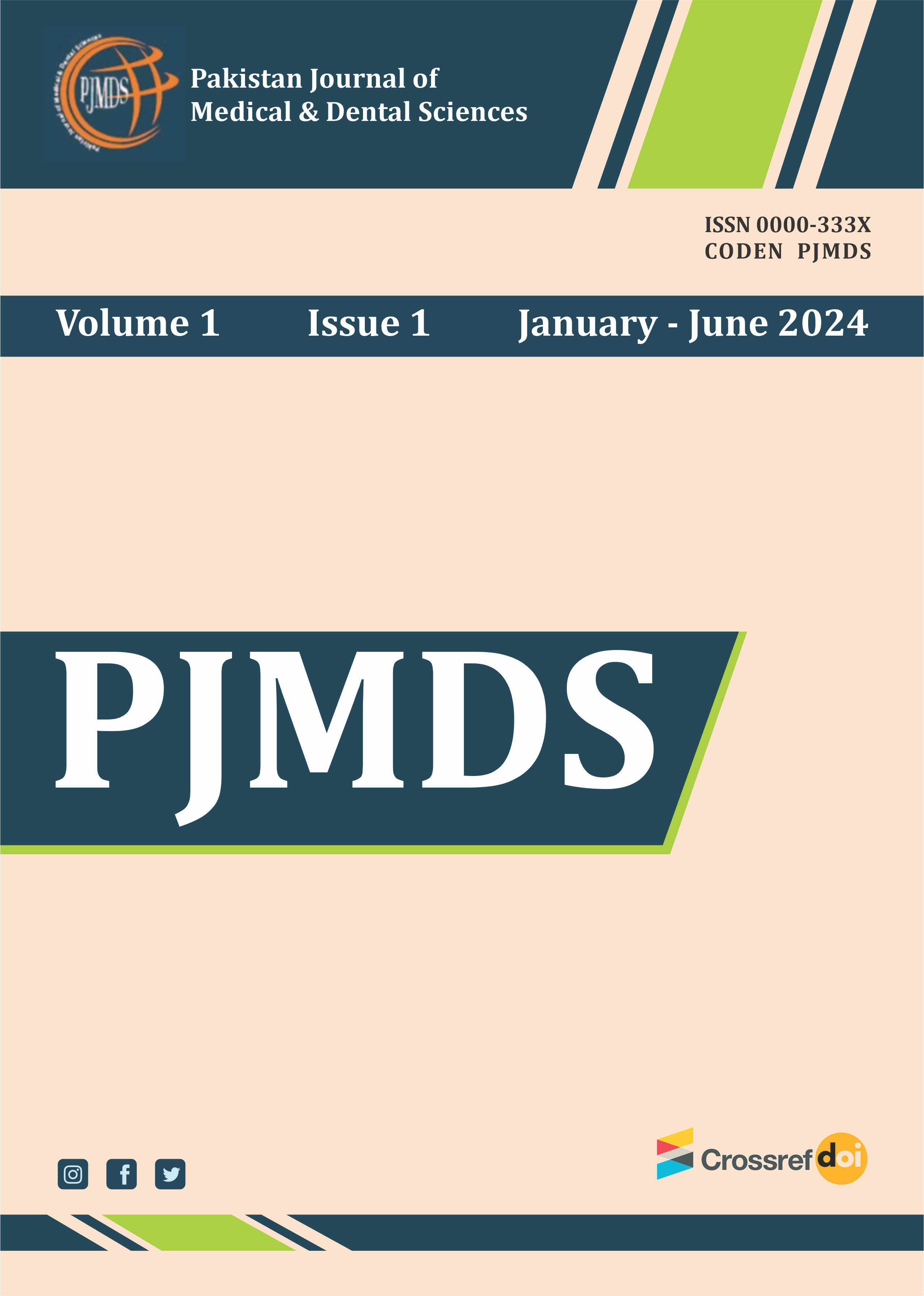 					View Vol. 1 No. 1 (2024): PJMDS Volume 1, Issue 1
				